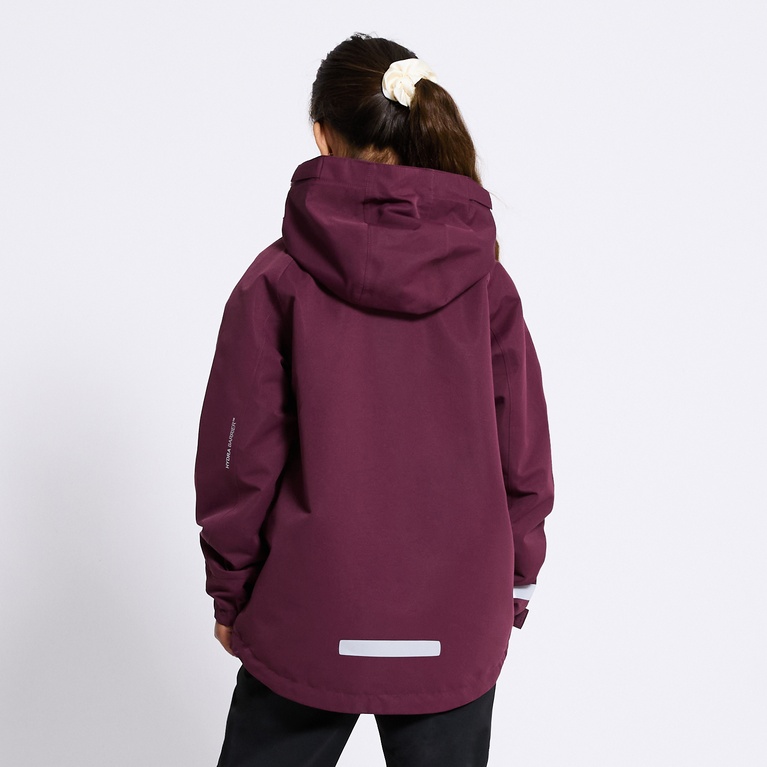 Shell jacket "Vemdalen" Aubergine